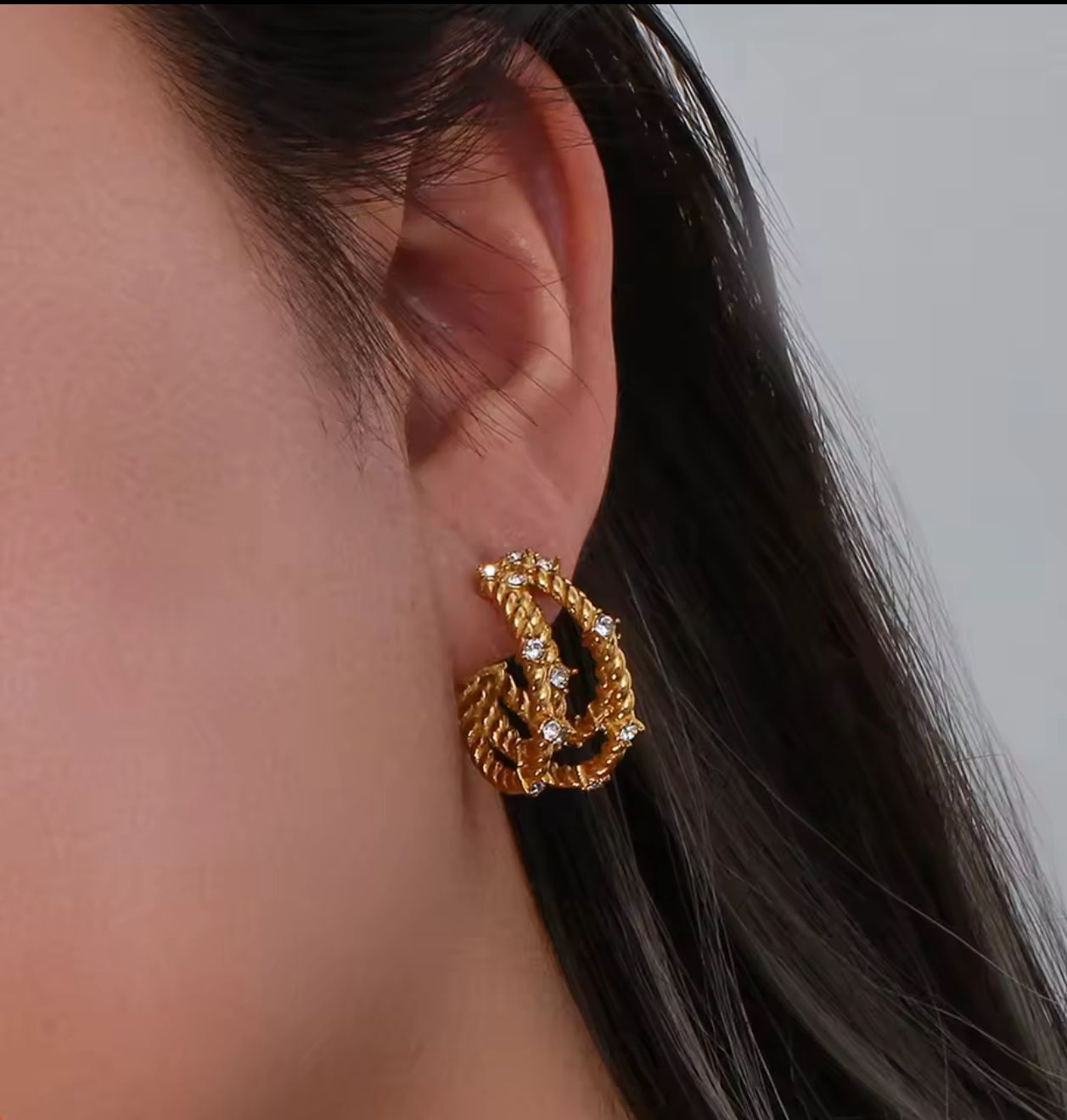 Four Layered Earrings